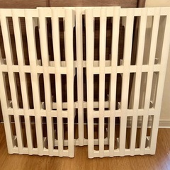 ニトリ　高脚プラすのこ3枚
