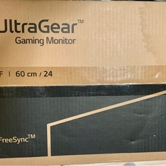 エルジー　24インチゲーミングモニター　LG 24GL600F-Bの画像