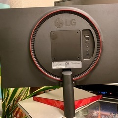 エルジー　24インチゲーミングモニター　LG 24GL600F-Bの画像