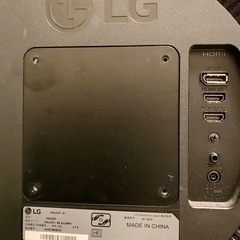 エルジー　24インチゲーミングモニター　LG 24GL600F-Bの画像