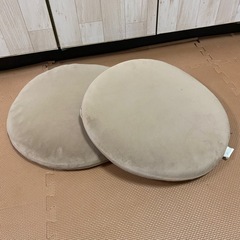 急募‼️✅カインズ ソフト低反発円形クッション 2枚組