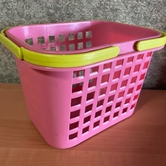 プラスチック製 ミニかごとリモコン入れの画像