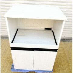ワイエムワールド　レンジボード　2口コンセント付き　ホワイトオー...