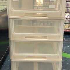 衣装ケース　プラケース　4段