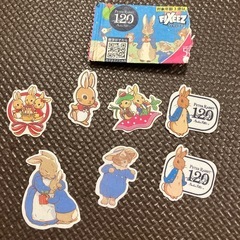 FIXEEZ ワッペン　ピーターラビット７枚（6種）