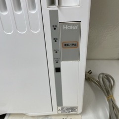 R535☀️ ジモティー限定価格！ Haier 窓用エアコン（冷房専用・おもに6～7畳用）18年製 JA-16S ⭐動作確認済 ⭐クリーニング済の画像