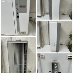 R535☀️ ジモティー限定価格！ Haier 窓用エアコン（冷房専用・おもに6～7畳用）18年製 JA-16S ⭐動作確認済 ⭐クリーニング済の画像