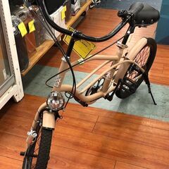 A.N.DESIGN　WORKS　ミニベロ　自転車　ピンクベージュ