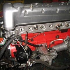 Mベンツ113SLリビルトエンジン制作専門工場-シリンダ-ボリング等内燃機業務常設の画像