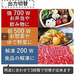 山善　電子レンジ　　50Hz専用　の画像