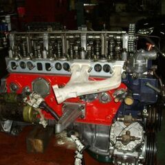 Mベンツ113SLリビルトエンジン制作専門工場-シリンダ-ボリング等内燃機業務常設の画像