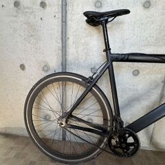 【値下げ不可】ピストバイク ブラック　721 リーダーバイクXLの画像