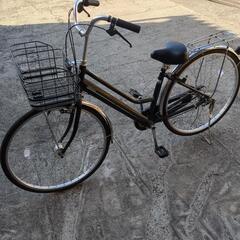 自転車　27インチ　黒
