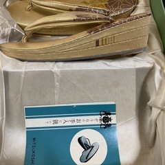 草履、バッグセットの画像