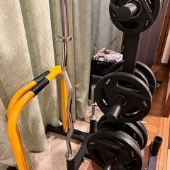 【Fit Elite】オリンピックバーベル133kgセットの画像