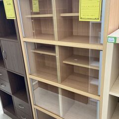 【ジモティ来店特価!!】コレクションケース　ナチュラル　J-25...