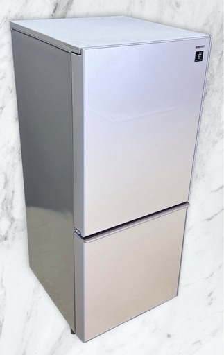 ノンフロン冷凍冷蔵庫（シャープ/SJ-GD14D-C /2ドア/2017年製）