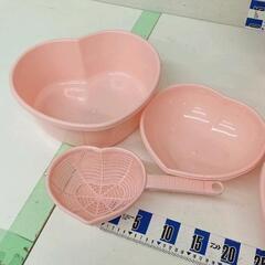 0507-292 ハート形キッチン用品3点セット