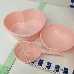 0507-295 ハート形キッチン用品3点セット