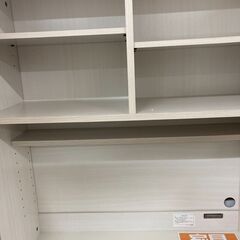【ジモティ来店特価!!】食器棚　アイリスオーヤマ　ホワイト　J-250530の画像