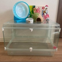 グラスハーモニー　ハムスターゲージ