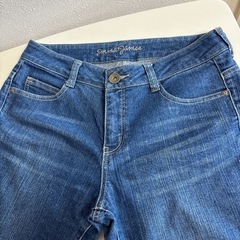 デニム　　　クロップドデニム　2本　　　の画像