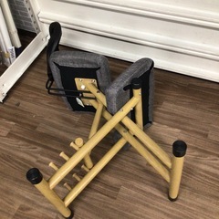 バランスチェア 姿勢矯正 背もたれ付きの画像