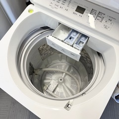 【超美品‼️】パナソニック 2023年製 7.0kg全自動洗濯機 パワフル立体水流 自動槽洗浄 ホワイト♪の画像