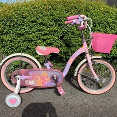 ディズニープリンセス　16インチ　自転車