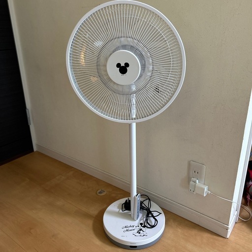 値下げ★ディズニー　ミッキー　扇風機　ツインバード