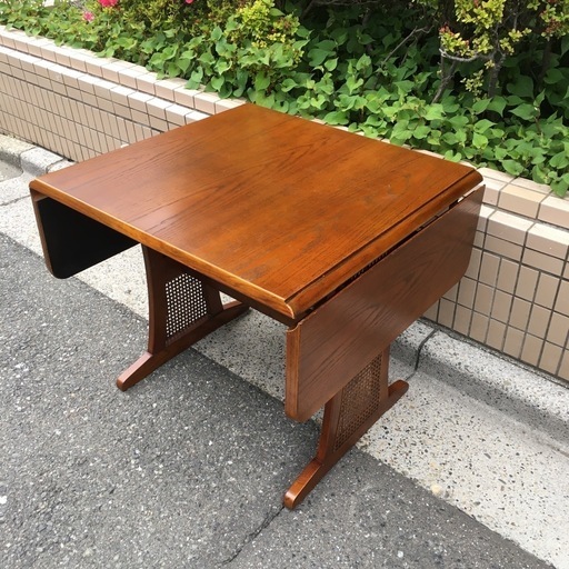 エクステンションテーブルのダイニングセット【F00929】