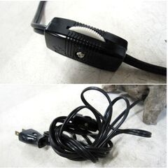 ヴィンテージ　ウッドテーブルランプ　動作良好　卓上ライト　流木ベース　リネンシェード　インテリア　オブジェ　飾り　重厚感　アートの画像