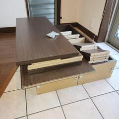 可動式スライド書棚の画像