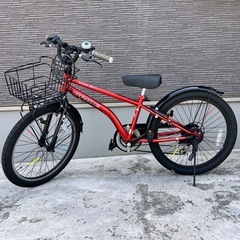 男児自転車 22インチ 変速ギア