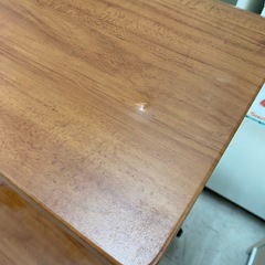 9852 PCデスク パソコンデスク デスク ブラウン 茶色 引出しタイプ 幅800mm × 奥行540mm × 高さ1010mmの画像