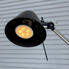 IKEA フロアスタンドライト ブラック イケア　TYP G1202 照明 インテリアの画像