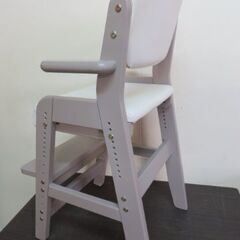  ※取引中/売約済***********　　　未使用/新品　訳あり特価　お掃除らくらく ハイチェア 天然木 高さ調節 座面スライド ハンギング クッション 子供の画像