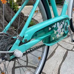 *中古自転車* キッズ自転車 かわいいパステルカラー 街乗りの画像