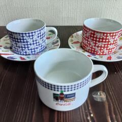コカ・コーラ　グラスとカップの画像