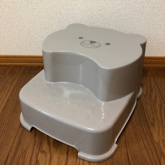 最終お値下げ😊 子供用★クマさん柄踏み台