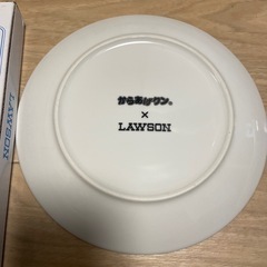 からあげクンのお皿　ローソンの画像
