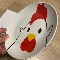 からあげクンのお皿　ローソンの画像
