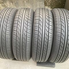 ★155/65R13 軽自動車用 ★アルミホイル ★タイヤの山はかなり有り★ホイルリム部ガリキズ無しの画像