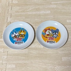 妖怪ウォッチ ★ PIZZA-LA  お皿 2枚セット　希少
