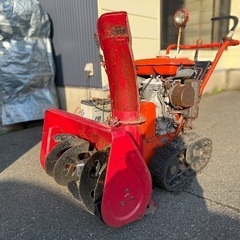 【ジャンク】除雪機お譲りしますの画像