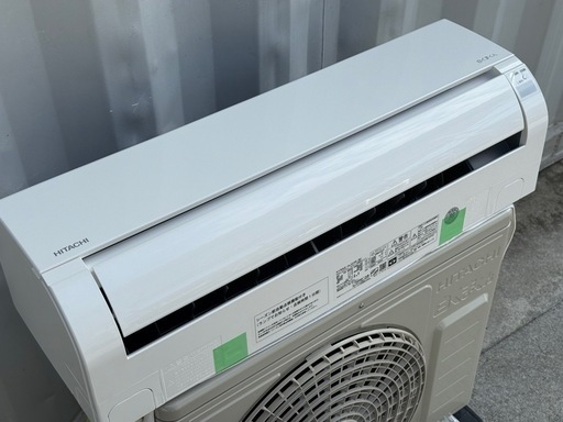 A487◇日立 エアコン◇主に6畳◇2024年製◇内部クリーン◇白くまくん