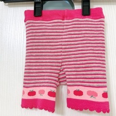 ニット　オーバーパンツ　ペチパンツ　ショートパンツ　80〜100の画像