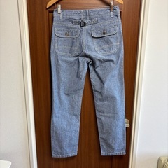 デニムクロップド(丈短め)春夏用ボトム3本
の画像
