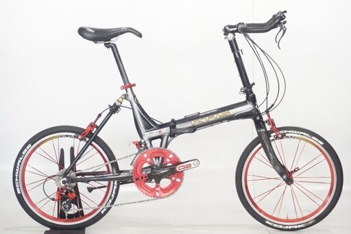 ジャンク KHS 「ケーエイチエス」 F-20RAC 10th Anniversary Limited 2015年モデル 20インチ 折り畳み自転車