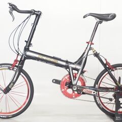 ジャンク KHS 「ケーエイチエス」 F-20RAC 10th Anniversary Limited 2015年モデル 20インチ 折り畳み自転車の画像
